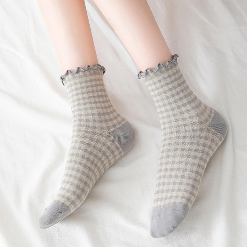 OTAODKA Athletics Socks for Women and Girls Cute Ankle Cotton Sock - Image 5